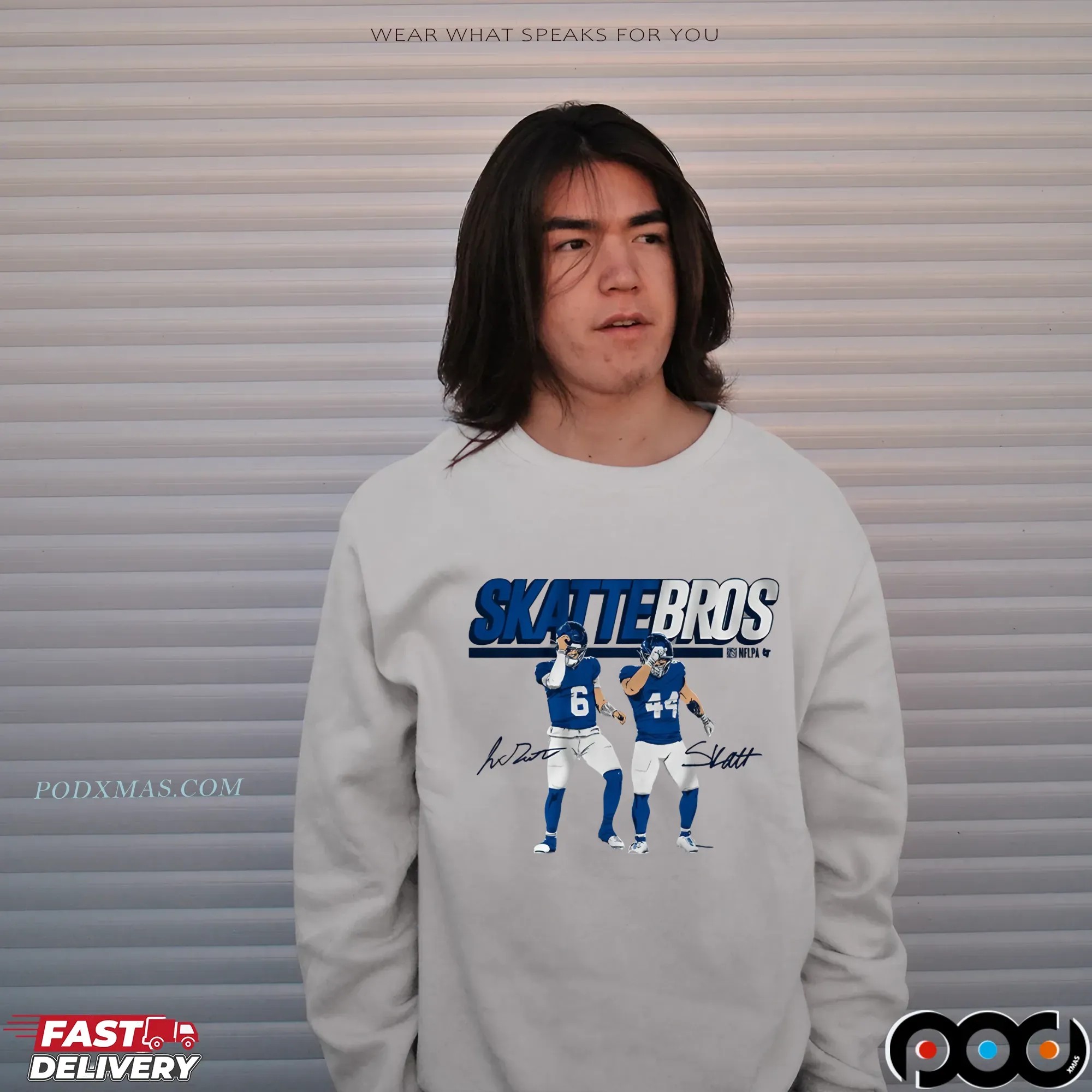 Jaxson Dart & Cam Skattebo Skattebros T Shirt