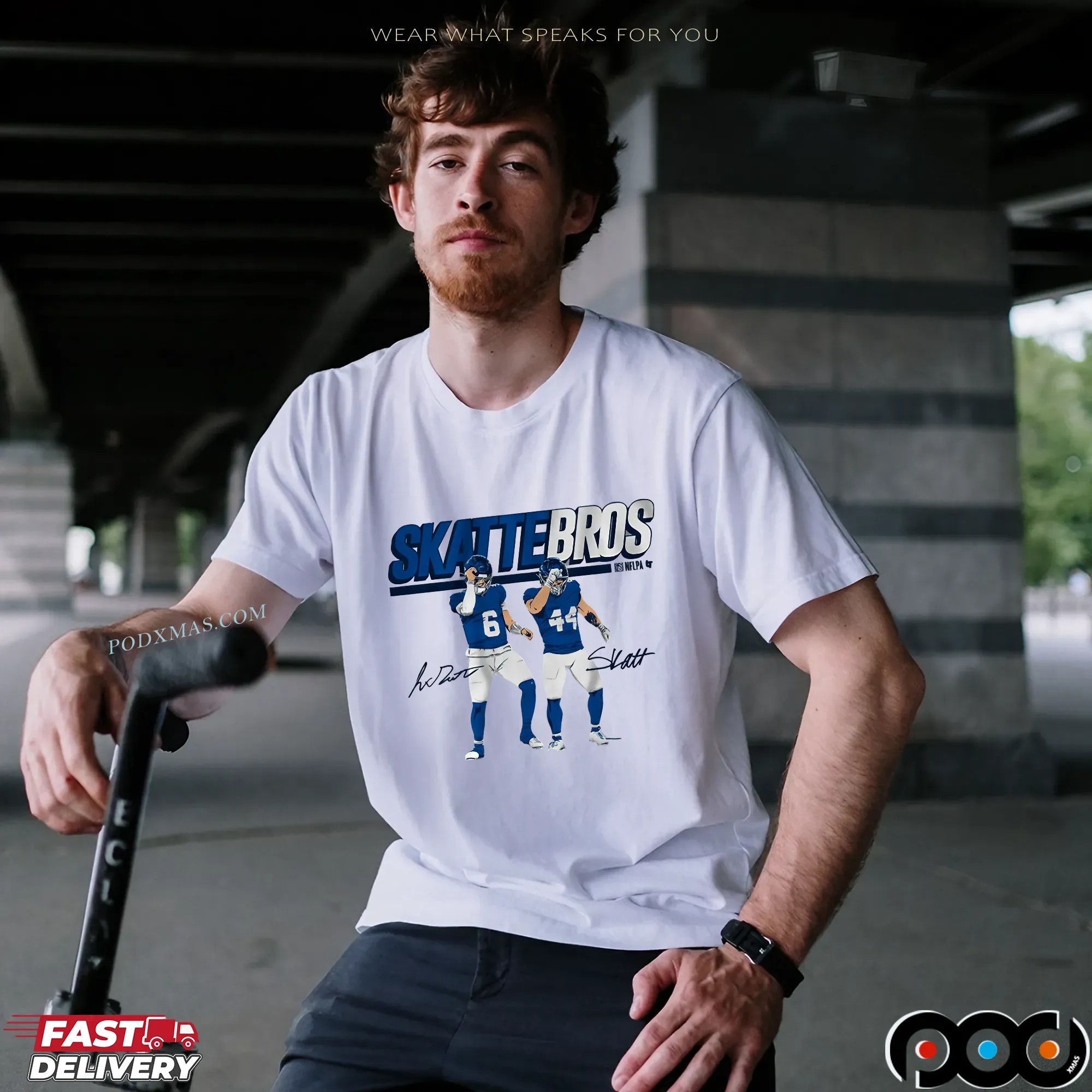 Jaxson Dart & Cam Skattebo Skattebros T Shirt
