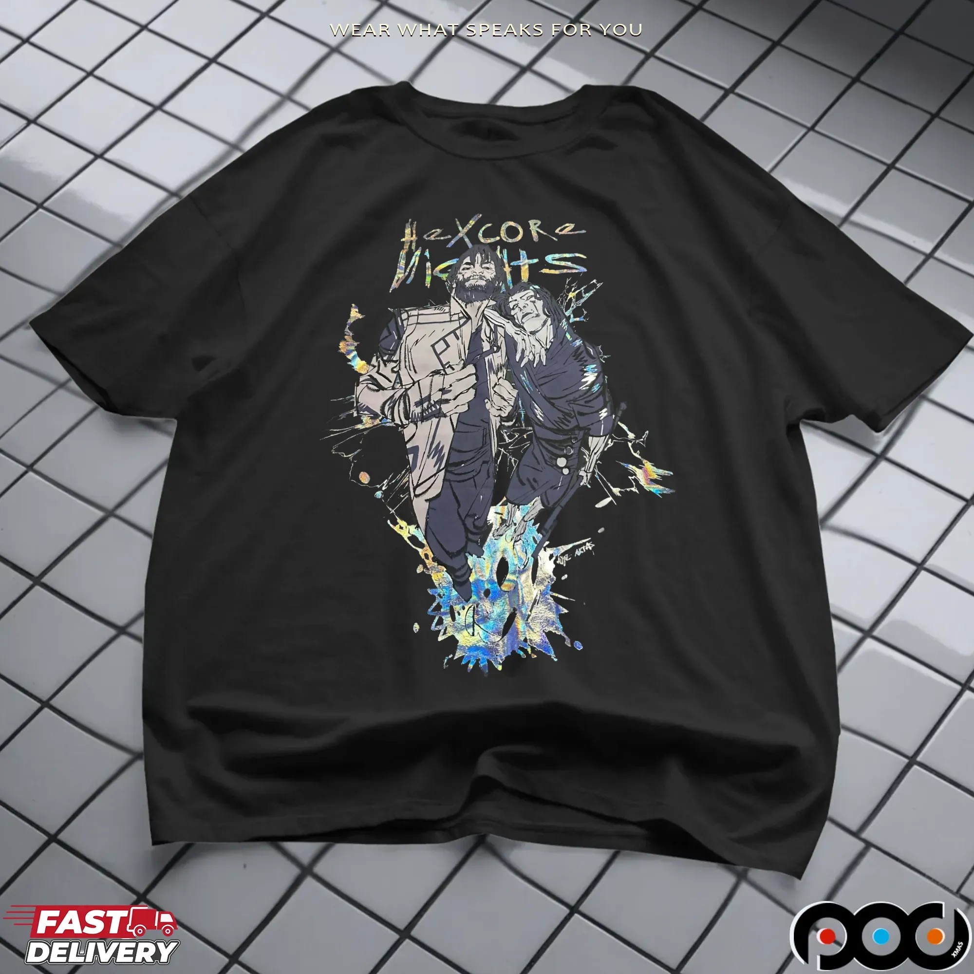 Jayvik Hexcore Nights Jayce and Viktor Arcane Los Angeles Event T Shirt