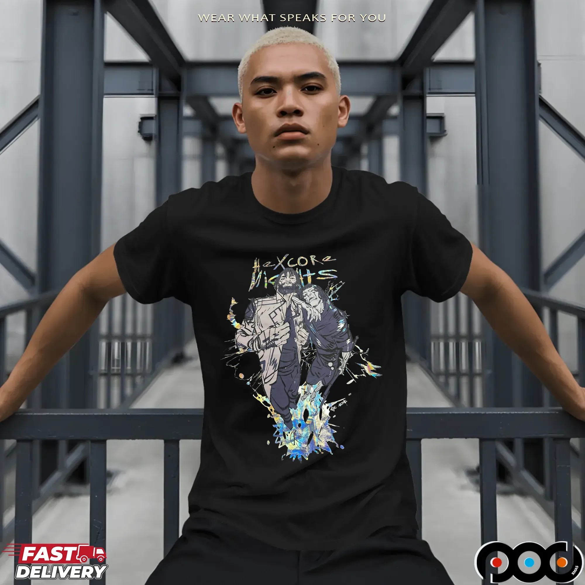 Jayvik Hexcore Nights Jayce and Viktor Arcane Los Angeles Event T Shirt