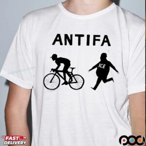 Jesse Duquette Antifa Biker T Shirt