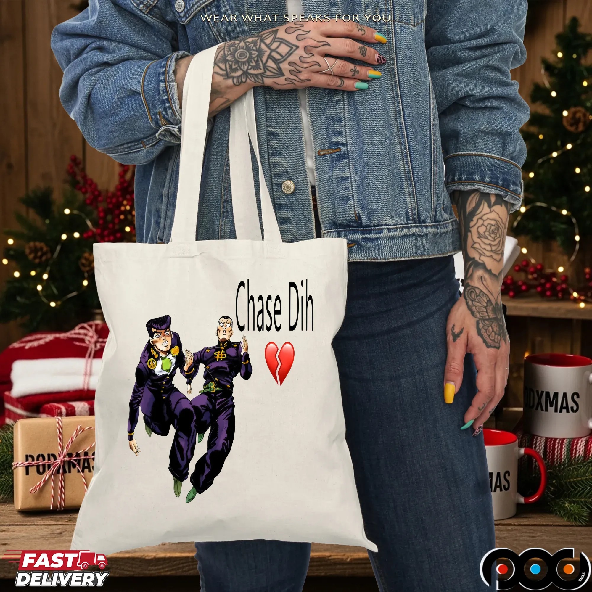 Jojo's Bizarre Adventure Chase Dih Josuke and Okuyasu Heart Broken T Shirt