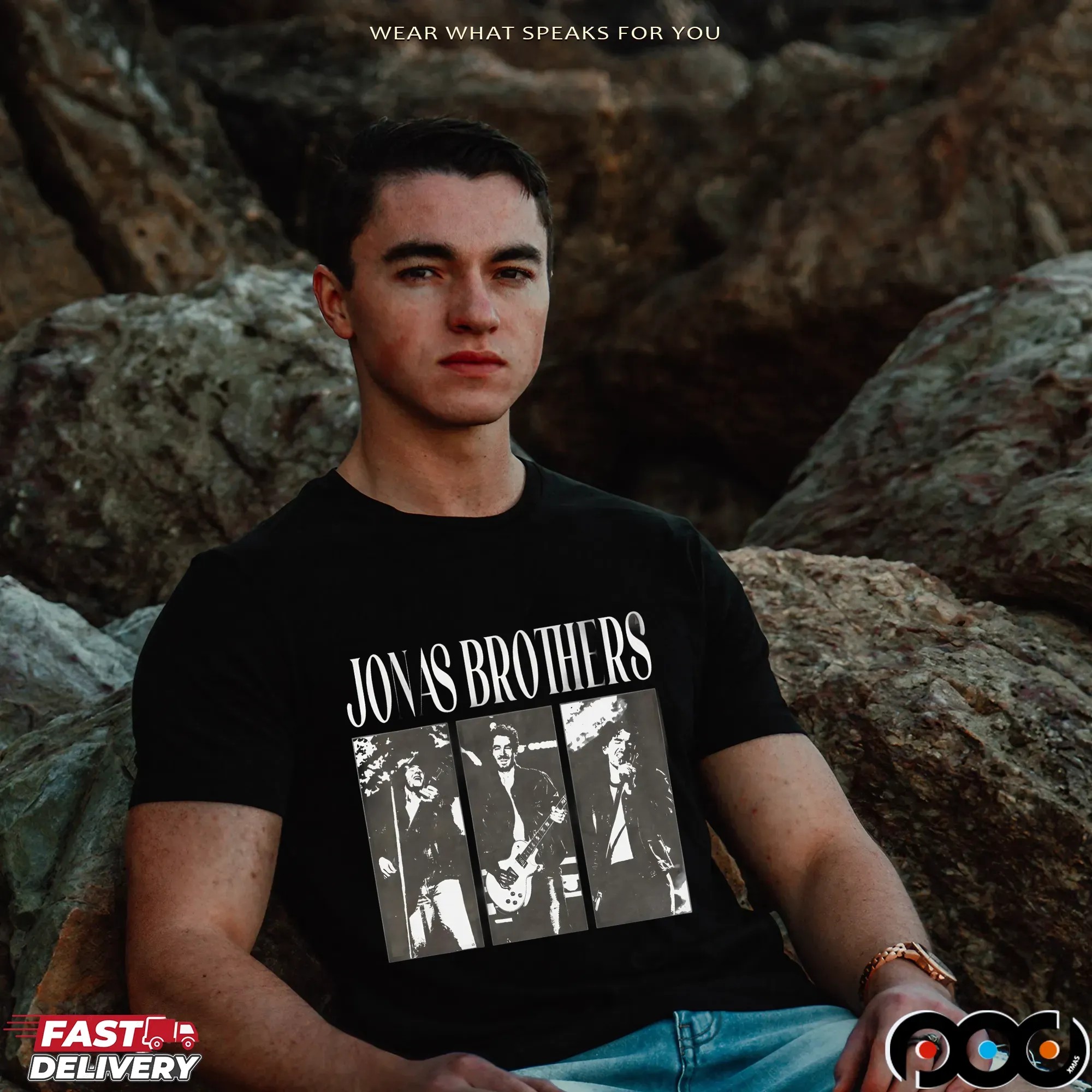 Jonas Brothers 20th Anniversary Retro T Shirt