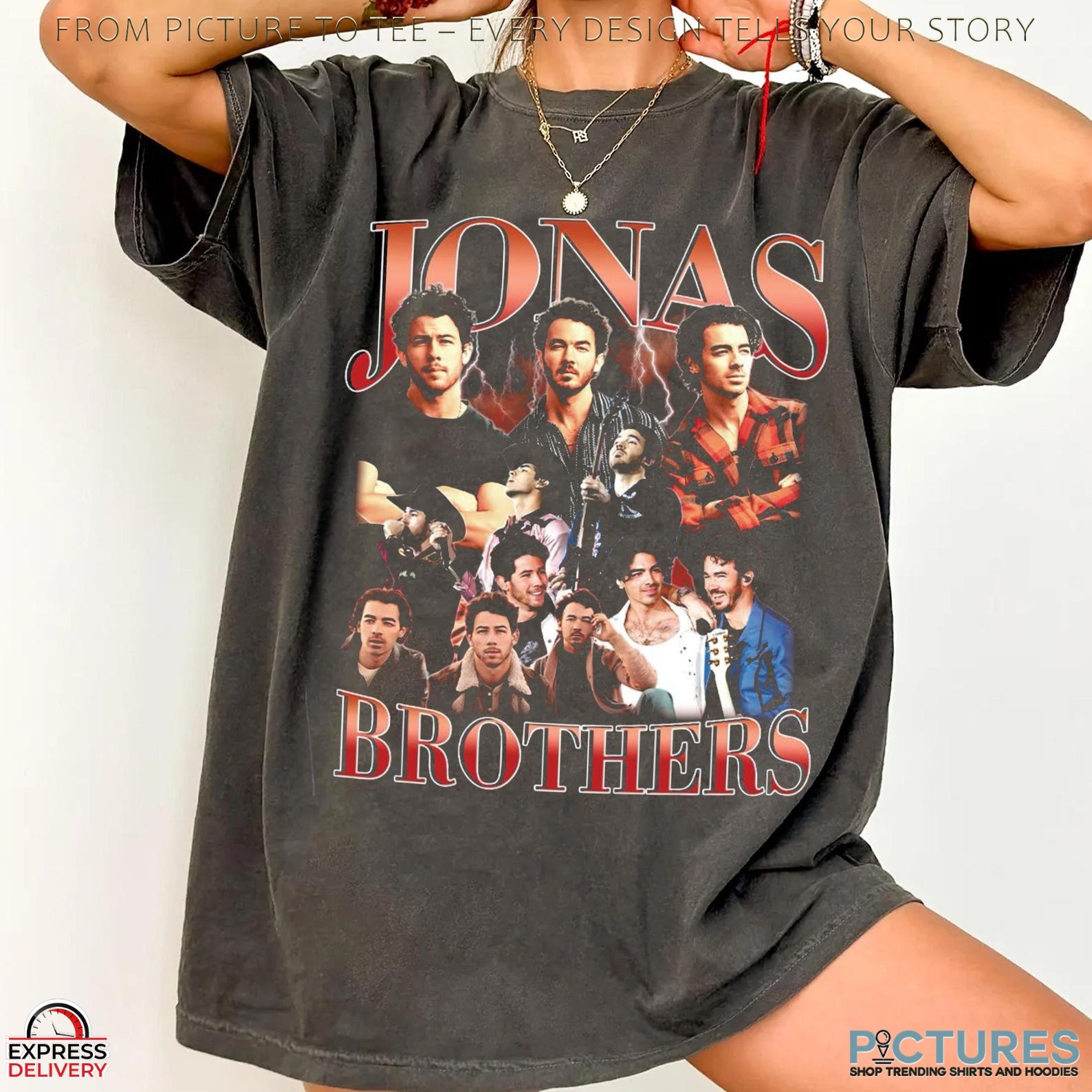 Jonas Brothes Tour Vintage Bootleg T Shirt Jonas Brothes Tour Vintage Bootleg T Shirt