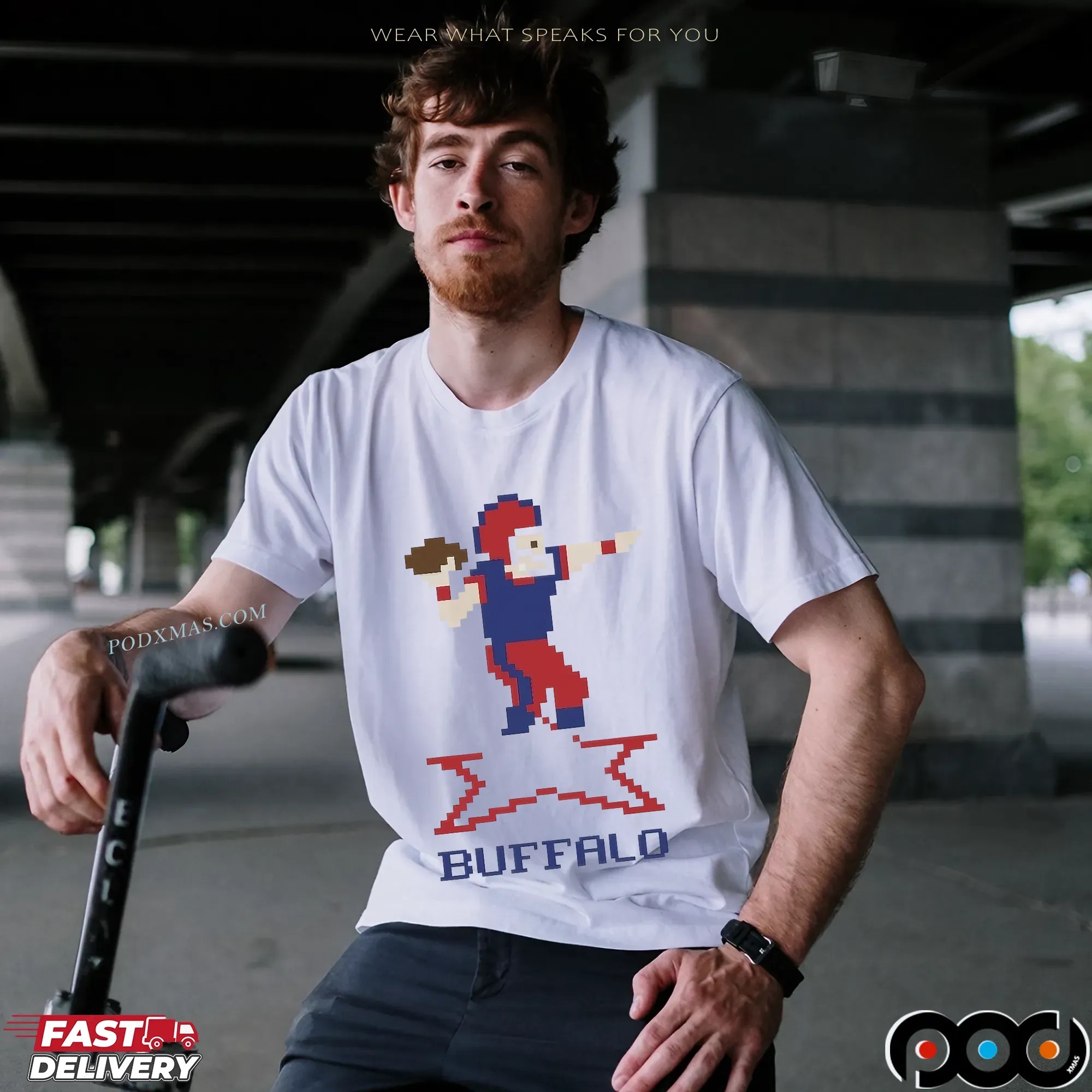 Josh Allen QB Buffalo Bills Football Retro Baller T Shirt