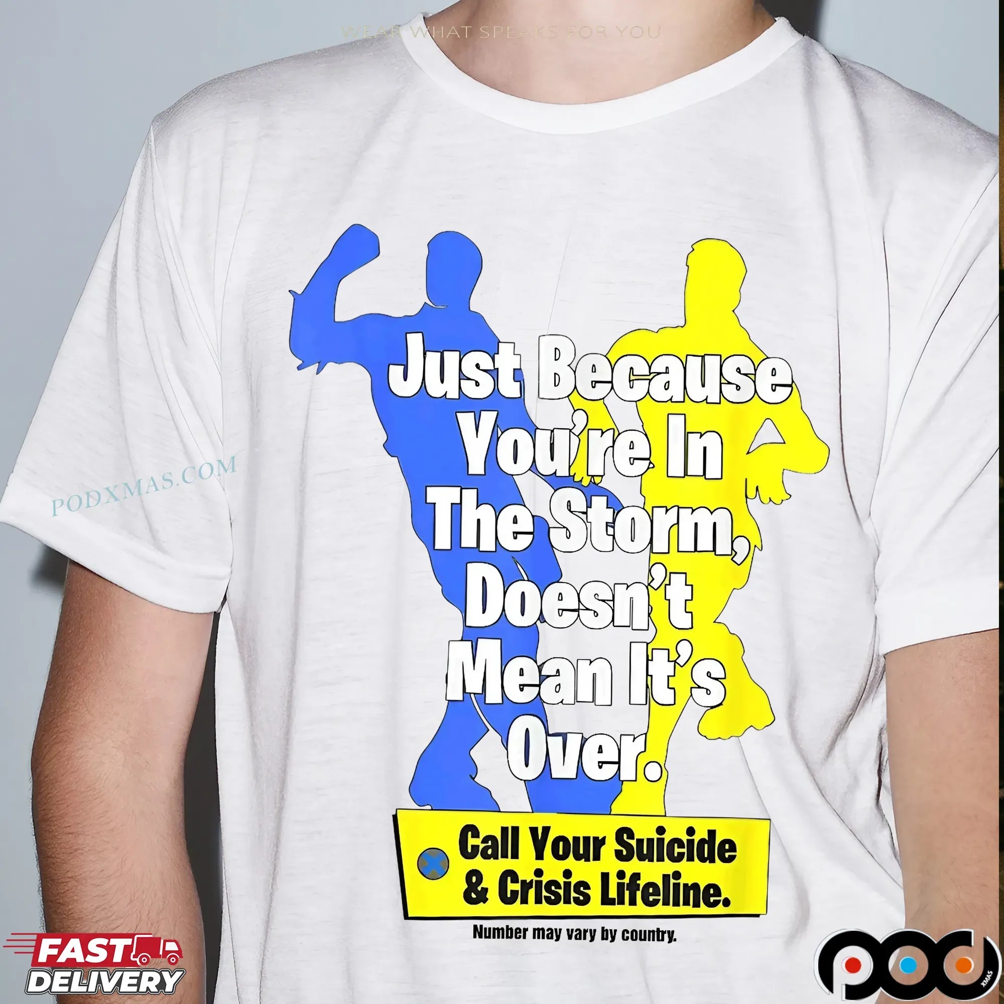 Just Because You're In The Storm Doesn't Mean It's Over T Shirt