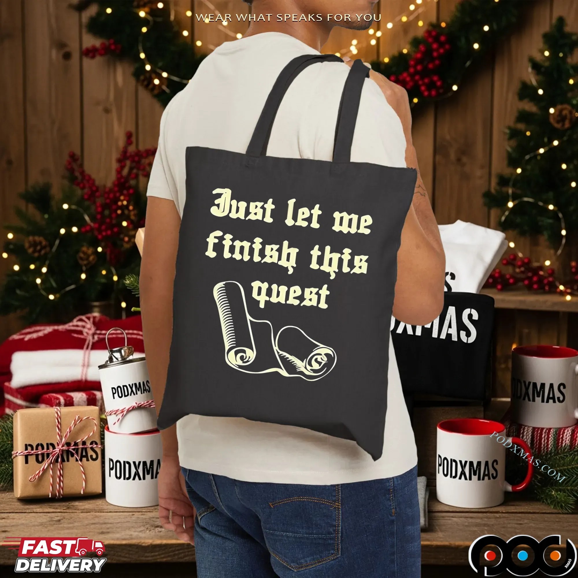 Just let me finish this quest t shirt