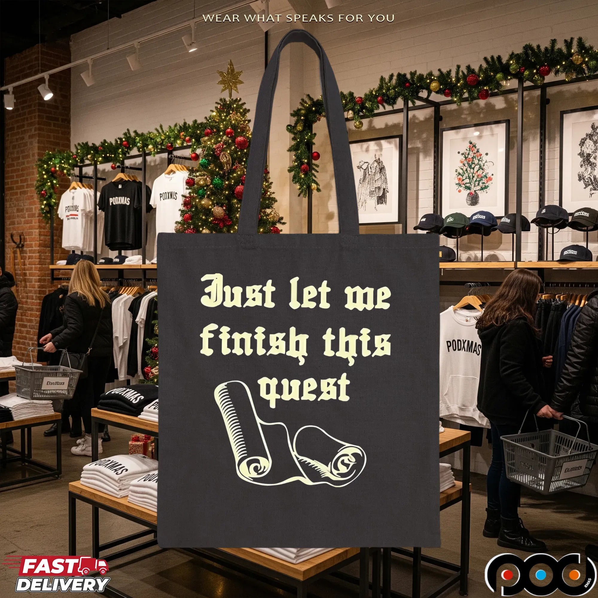 Just let me finish this quest t shirt