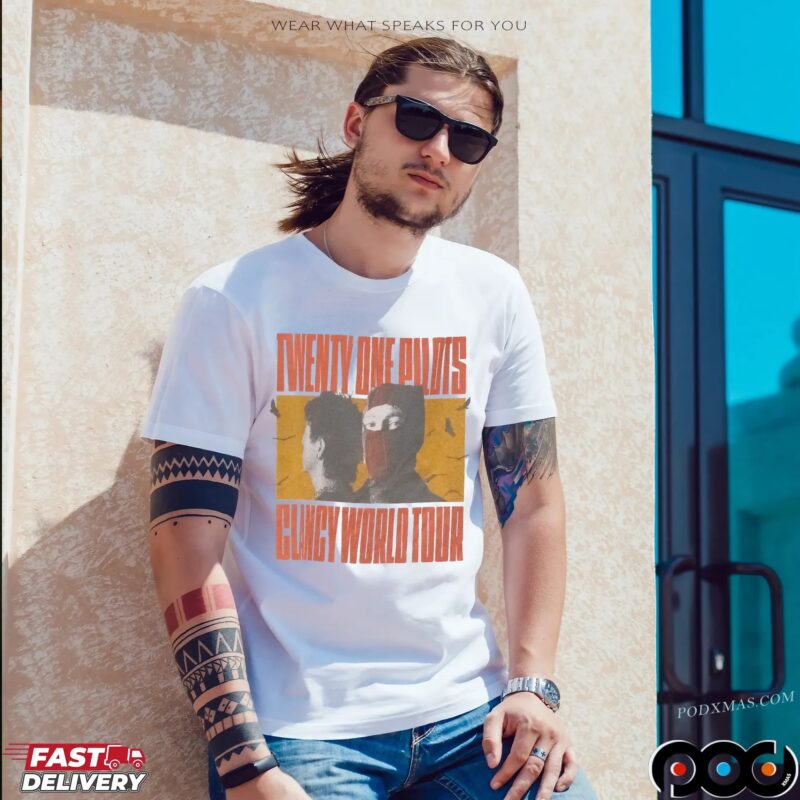 Twenty One Pilots Clancy Tour Merch T Shirt Twenty One Pilots Clancy Tour Merch T Shirt