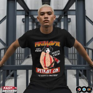 KISS Inspired Firehouse Detroit Gin T Shirt