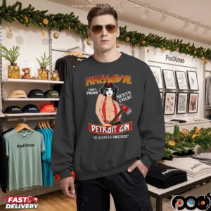 KISS Inspired Firehouse Detroit Gin T Shirt