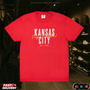 Kansas City Est 1989 Taylor's T Shirt