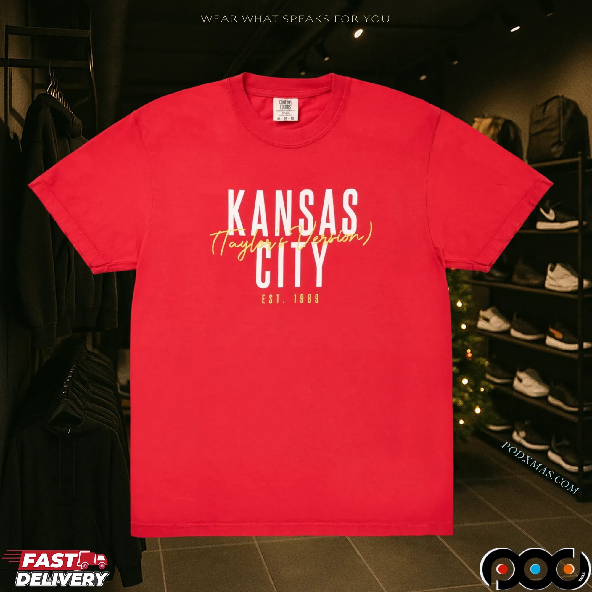 Kansas City Est 1989 Taylor's T Shirt Kansas City Est 1989 Taylor's T Shirt