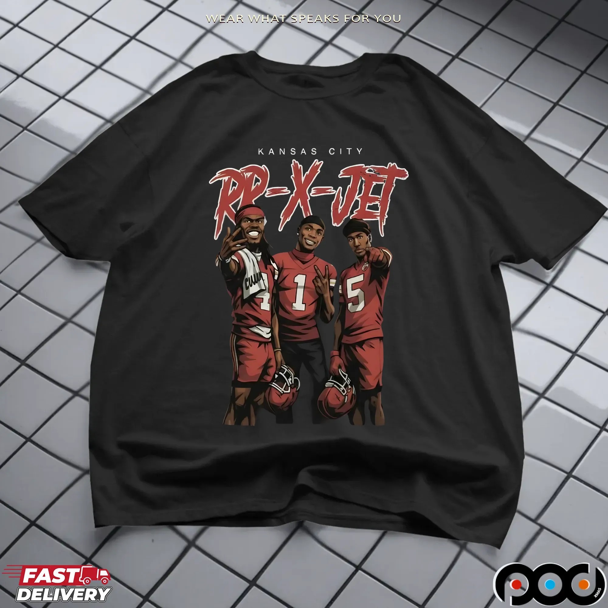 Kansas City RR-X-Jet Graphic T Shirt