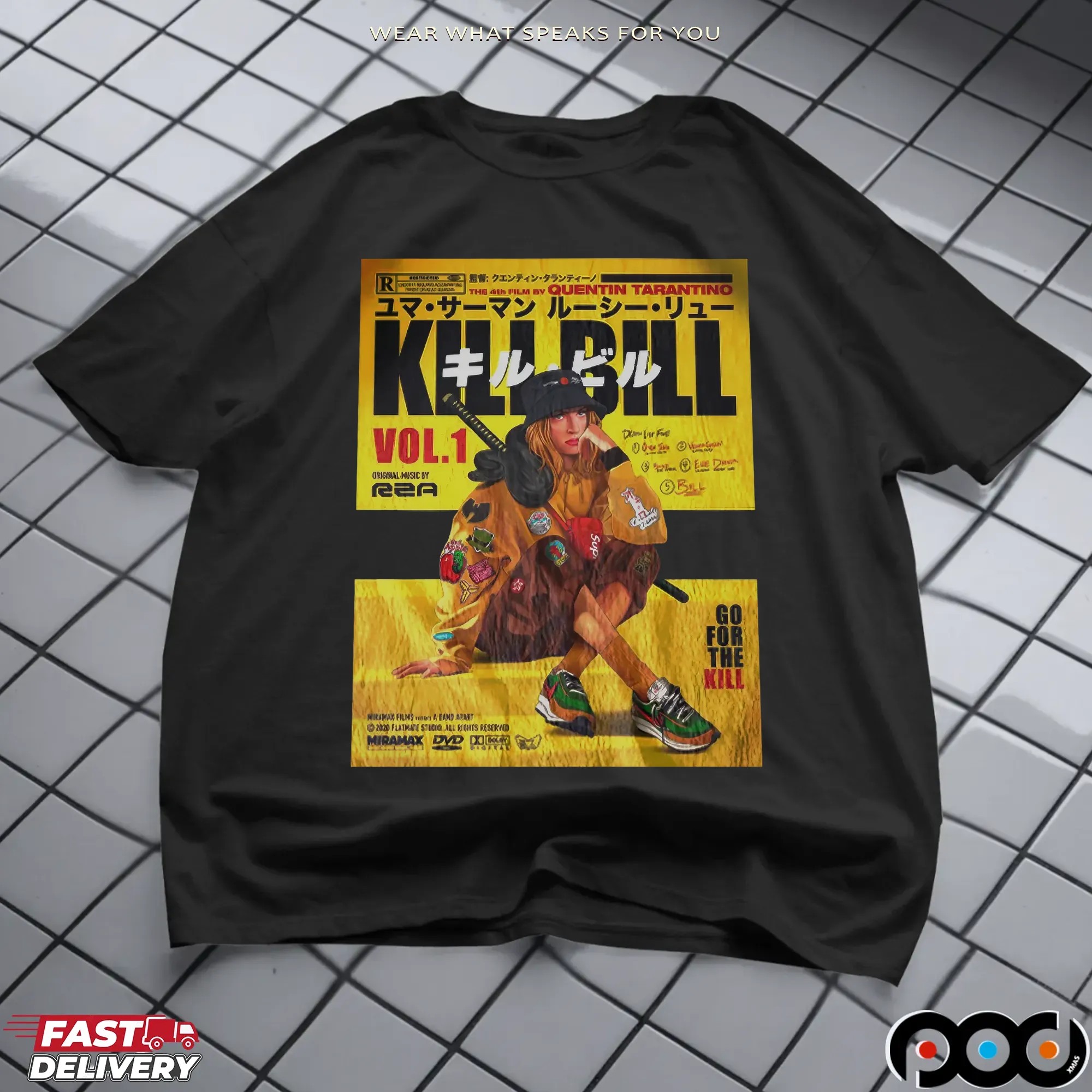 Kill Bill X Rza Go For The Kill T Shirt