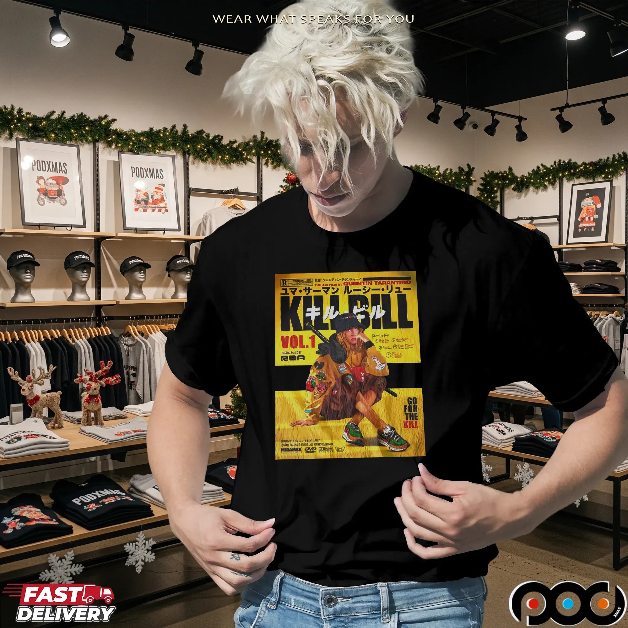 Kill Bill X Rza Go For The Kill T Shirt