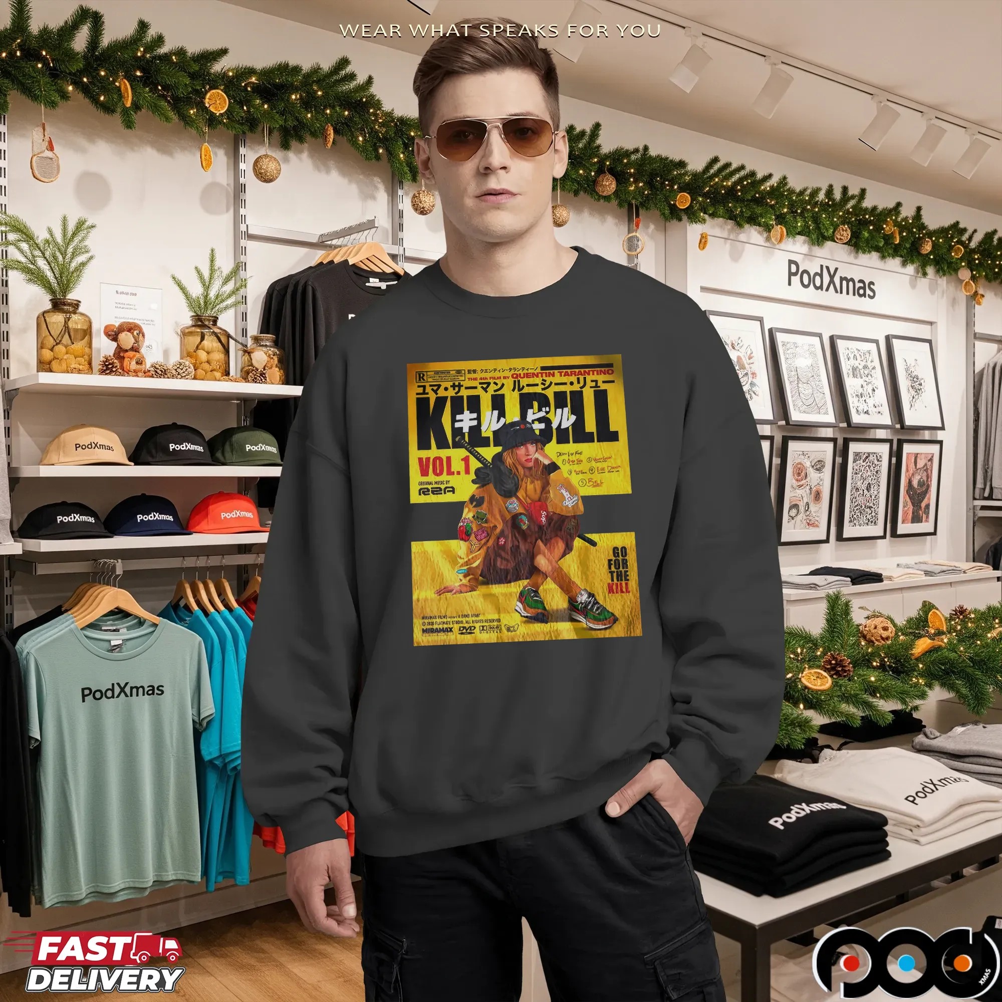 Kill Bill X Rza Go For The Kill T Shirt