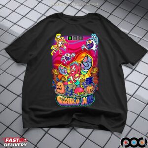 Knuckles Pumpkin Hill Halloween Sonic Adventure Pop T Shirt