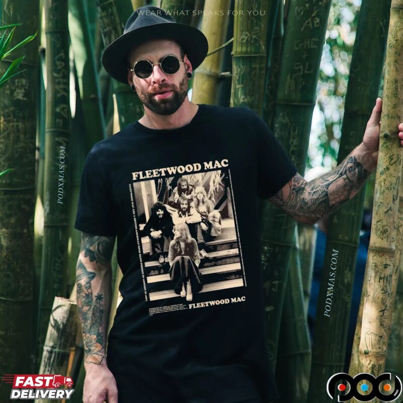 Stevie Nicks Fleetwood Mac Vintage Band Photo Classic Rock Parody Shirt