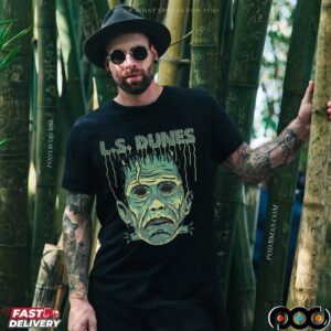 L S Dunes Frankenstein Halloween T Shirt