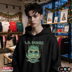 L S Dunes Frankenstein Halloween T Shirt