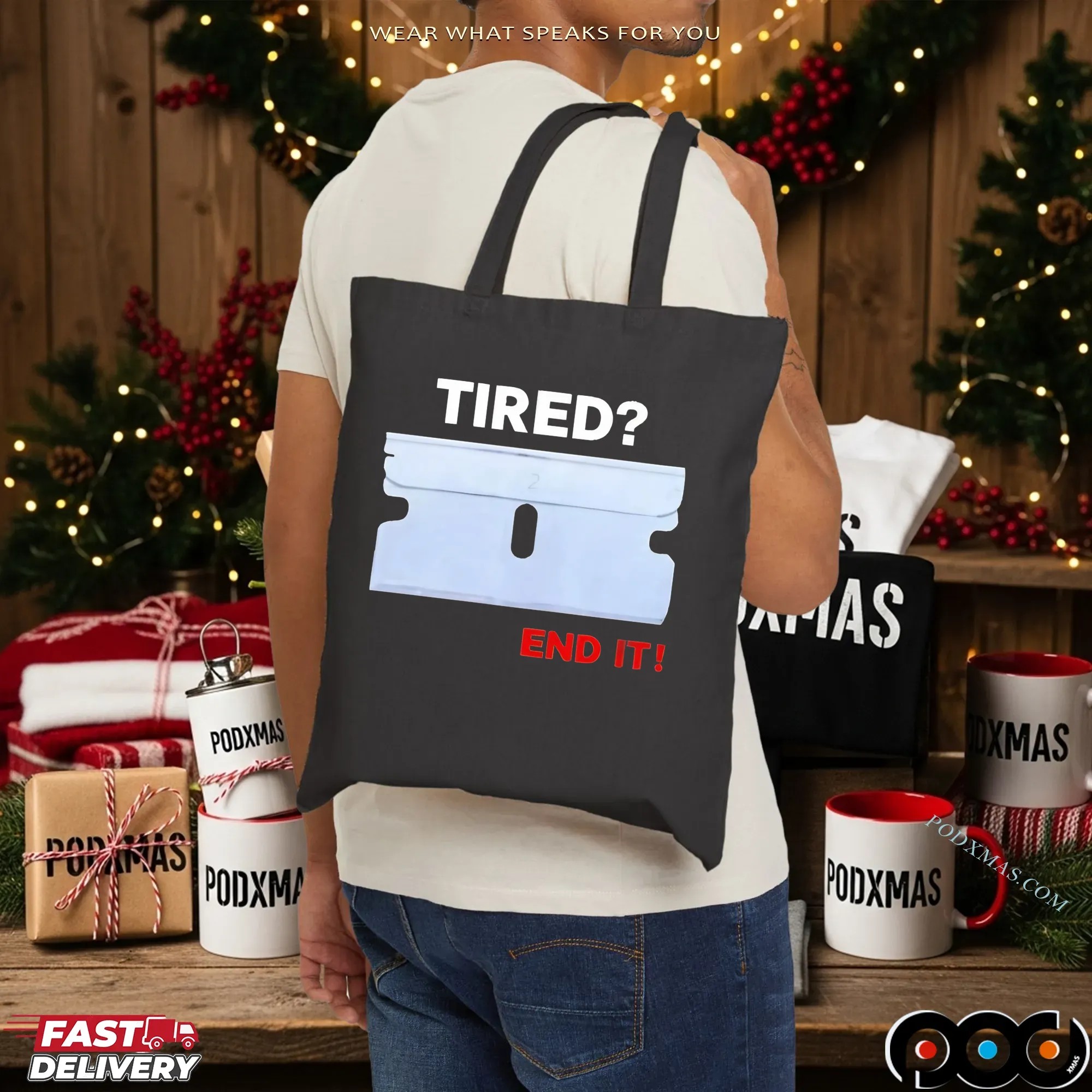 Lazerdimonline Tired End It T Shirt