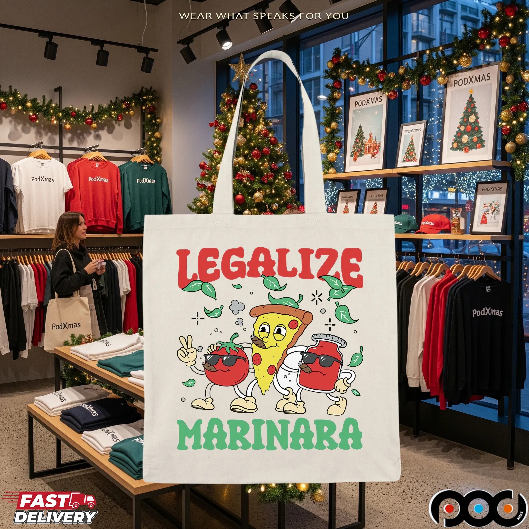 Legalize Marinara Pizza Tomato Smoking T Shirt