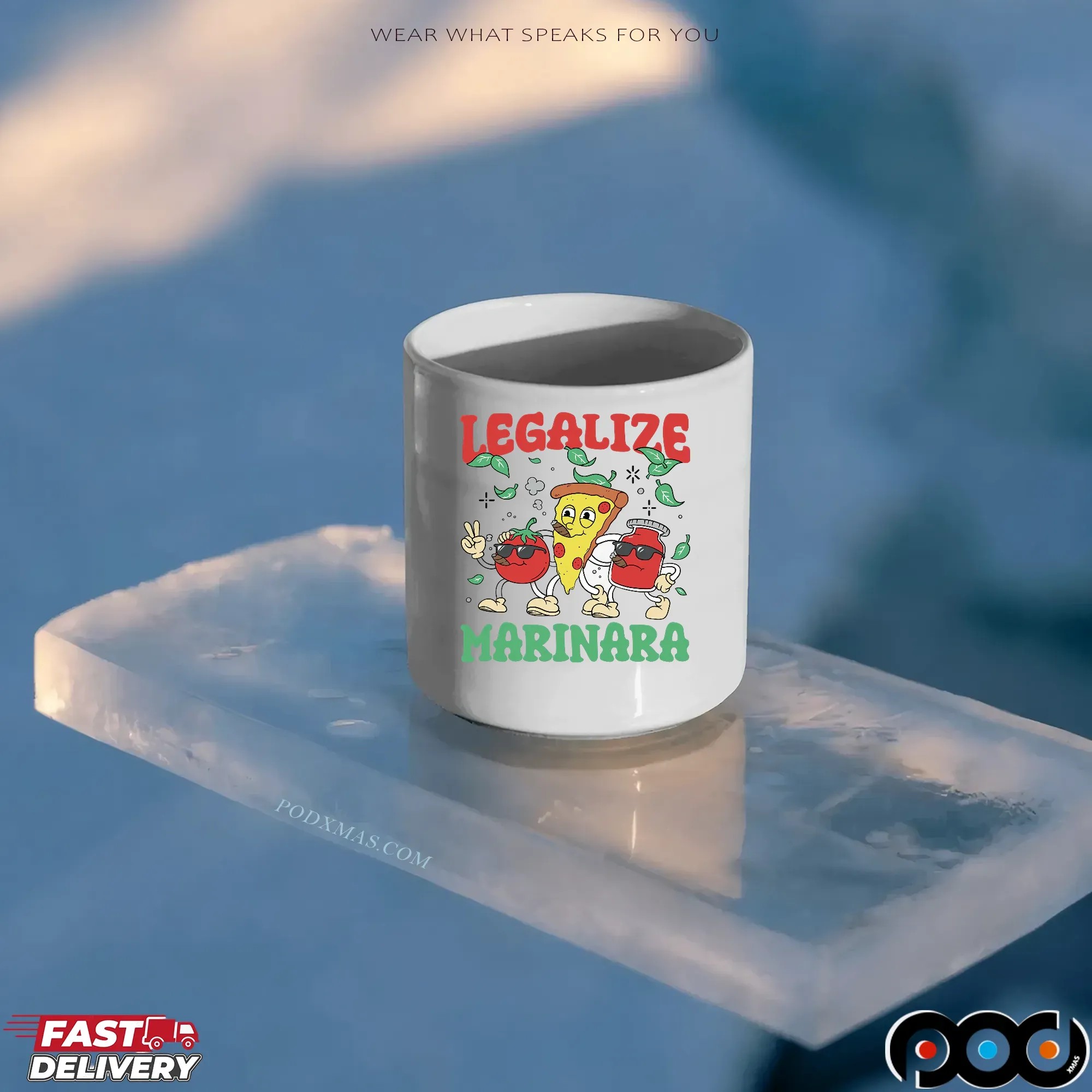 Legalize Marinara Pizza Tomato Smoking T Shirt