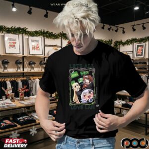 Let's All Love LAN Party Plush Graphic T Shirt