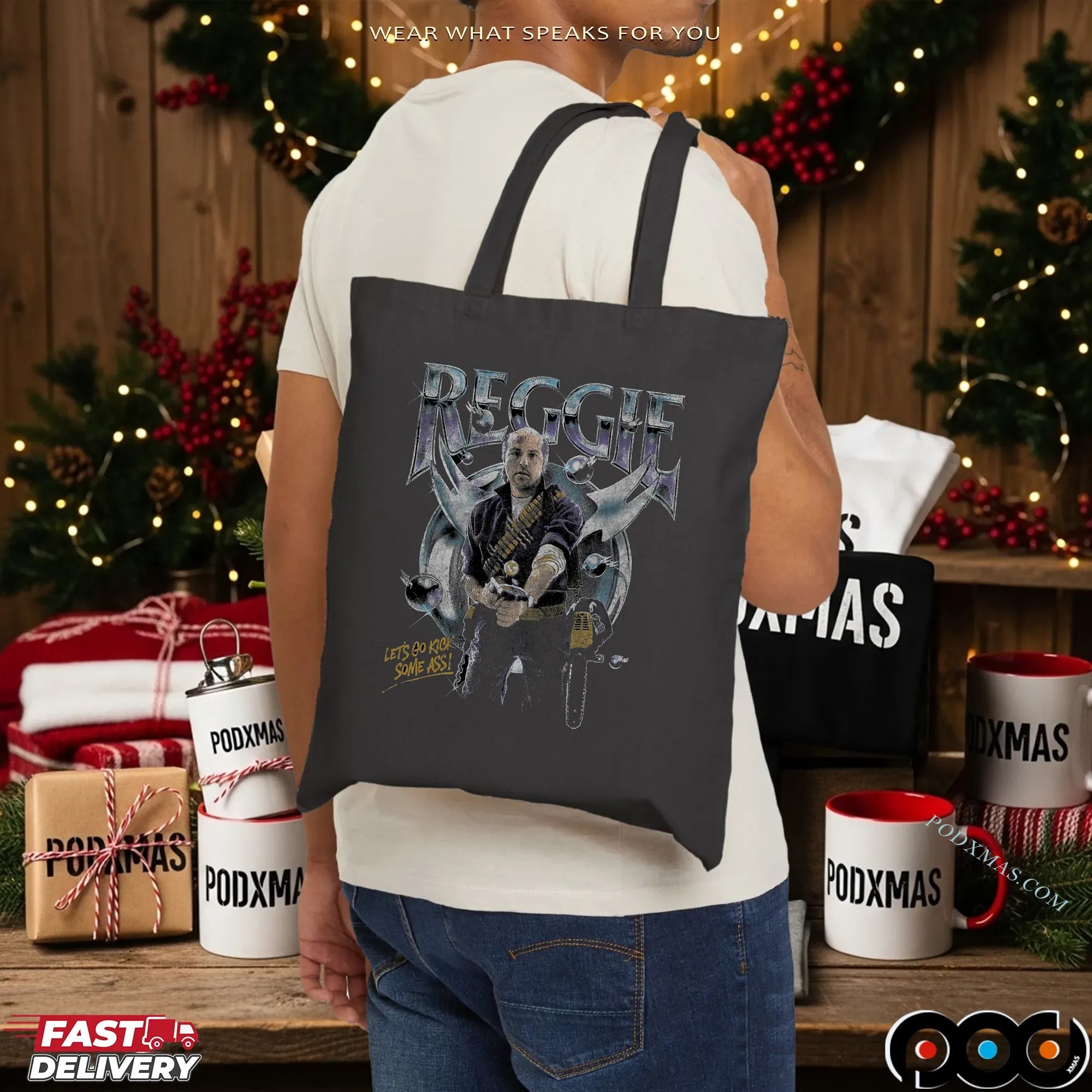 Let's Go Kick Some Ass Reggie T Shirt