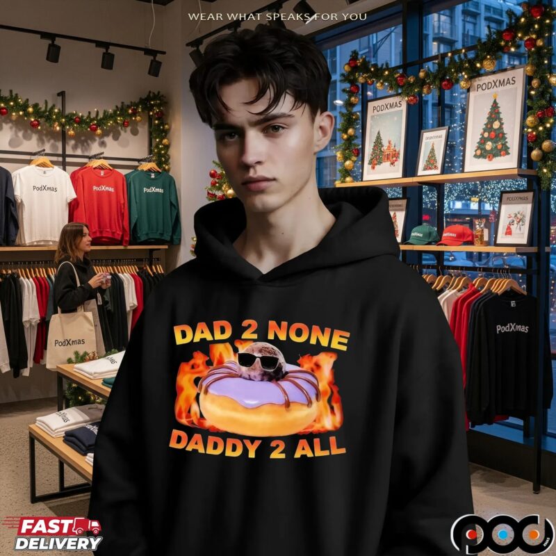 Spidey Dad 2 None Daddy 2 All Dunkin' Donuts T Shirt