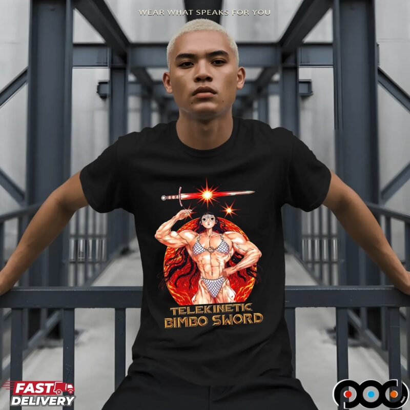 Rebecca Kirby Telekinetic Bimbo Sword T Shirt