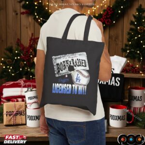 Los Angeles Dodgers New Era Born and Raised Licensed To Hit Mashup T Shirt