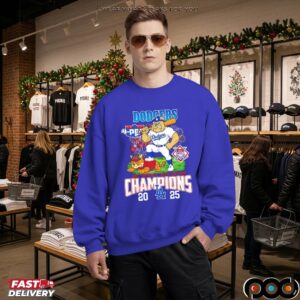 Los Angeles Dodgers vs Arizona Diamondbacks Mascots Rivalry 2025 NL West Division Champions T Shirt