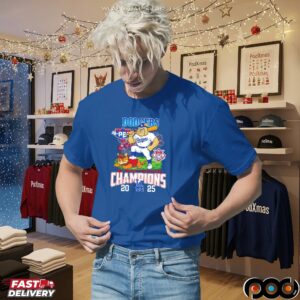 Los Angeles Dodgers vs Arizona Diamondbacks Mascots Rivalry 2025 NL West Division Champions T Shirt