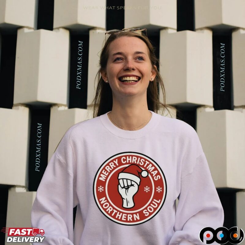 Northern Soul Merry Christmas Holiday T Shirt Northern Soul Merry Christmas Holiday T Shirt