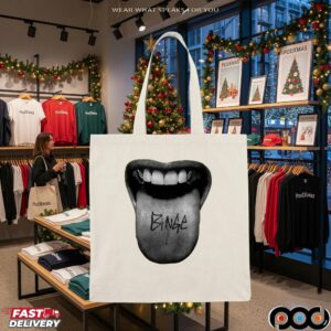 MGK Wearing Binge Tongue T Shirt