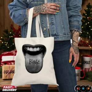 MGK Wearing Binge Tongue T Shirt