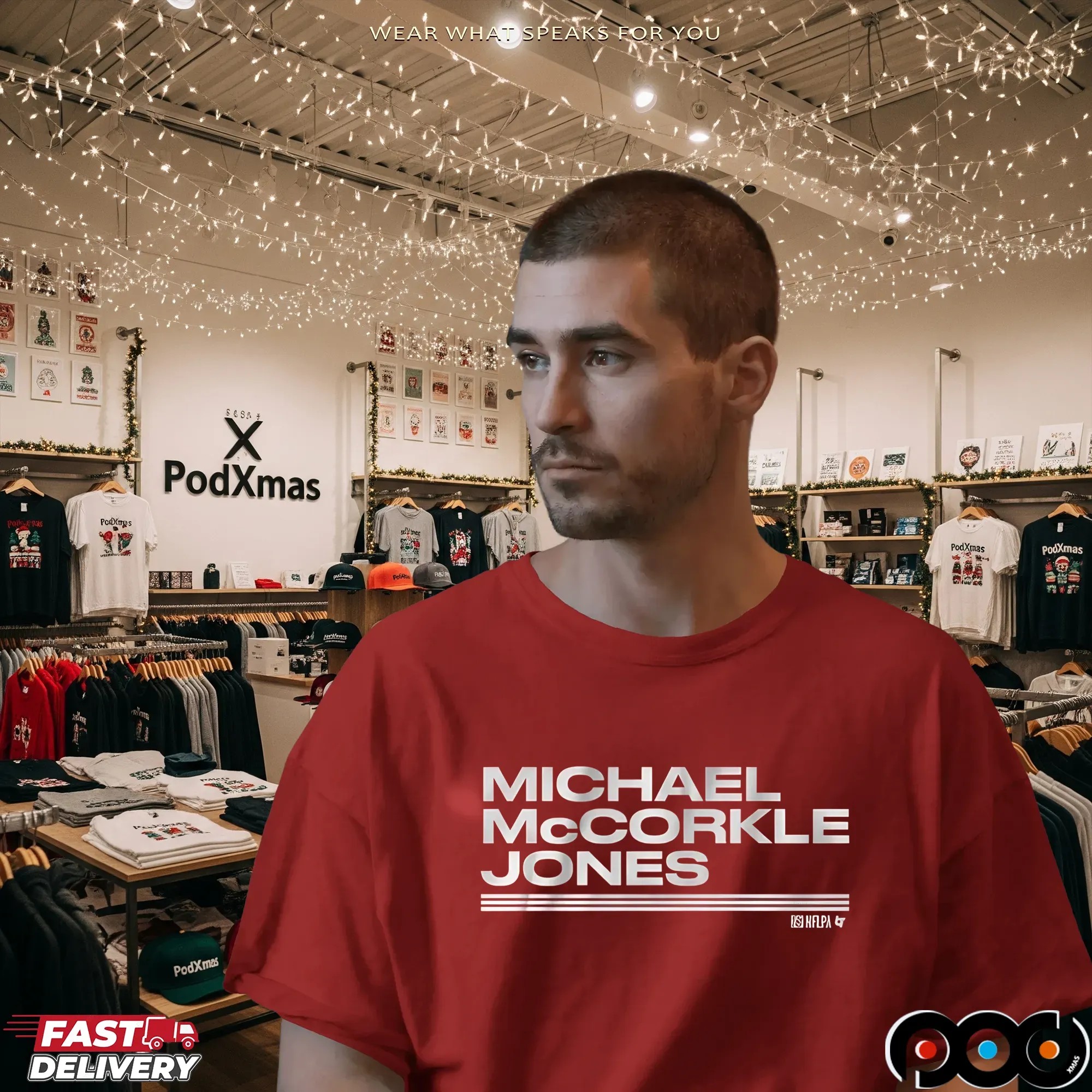 Mac Jones McCorkle San Francisco Sport Shirts