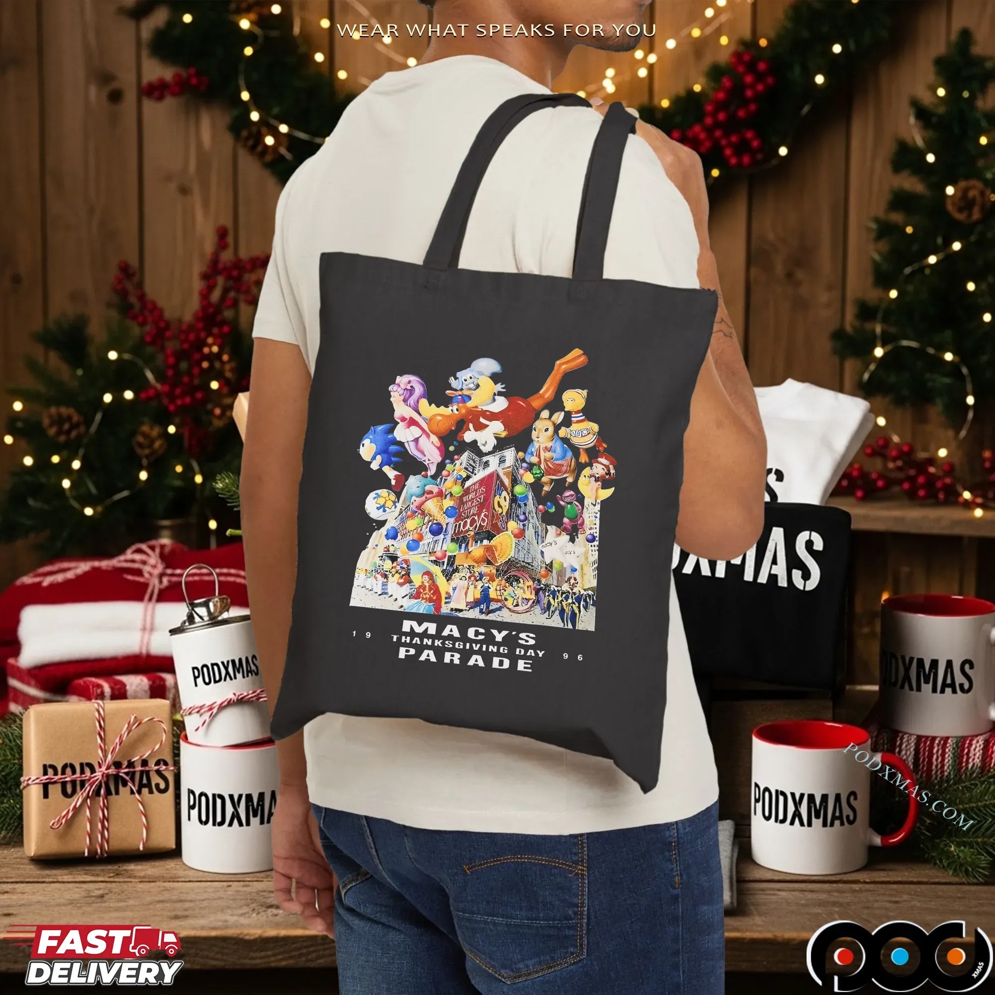 Macy's Thanksgiving Parade 1996 Vintage T Shirt