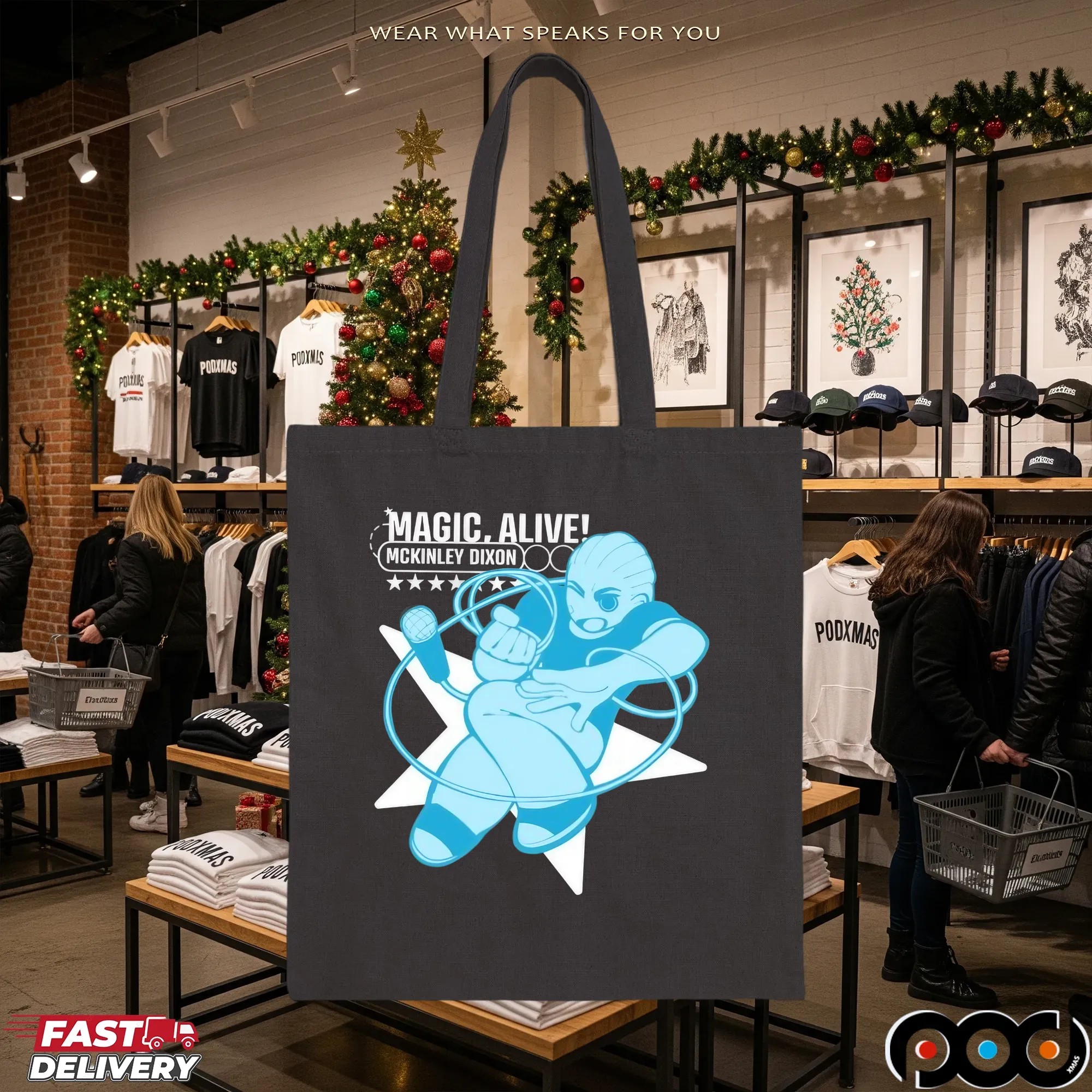 Magic Alive Mckinley Dixon Tour Graphic T Shirt