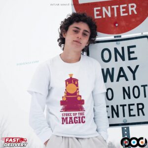 Magic Railroad Stoke Up The Magic Graphic T Shirt