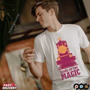 Magic Railroad Stoke Up The Magic Graphic T Shirt
