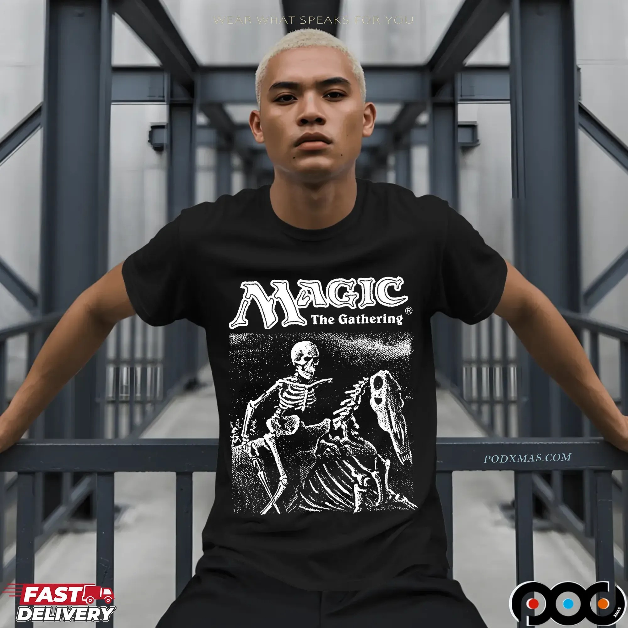 Magic The Gathering Drudge Skeletons Halloween Graphic T Shirt