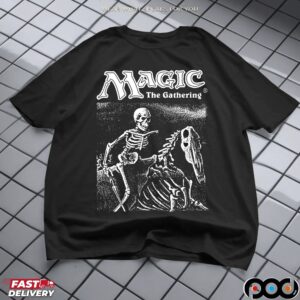 Magic The Gathering Drudge Skeletons Halloween Graphic T Shirt