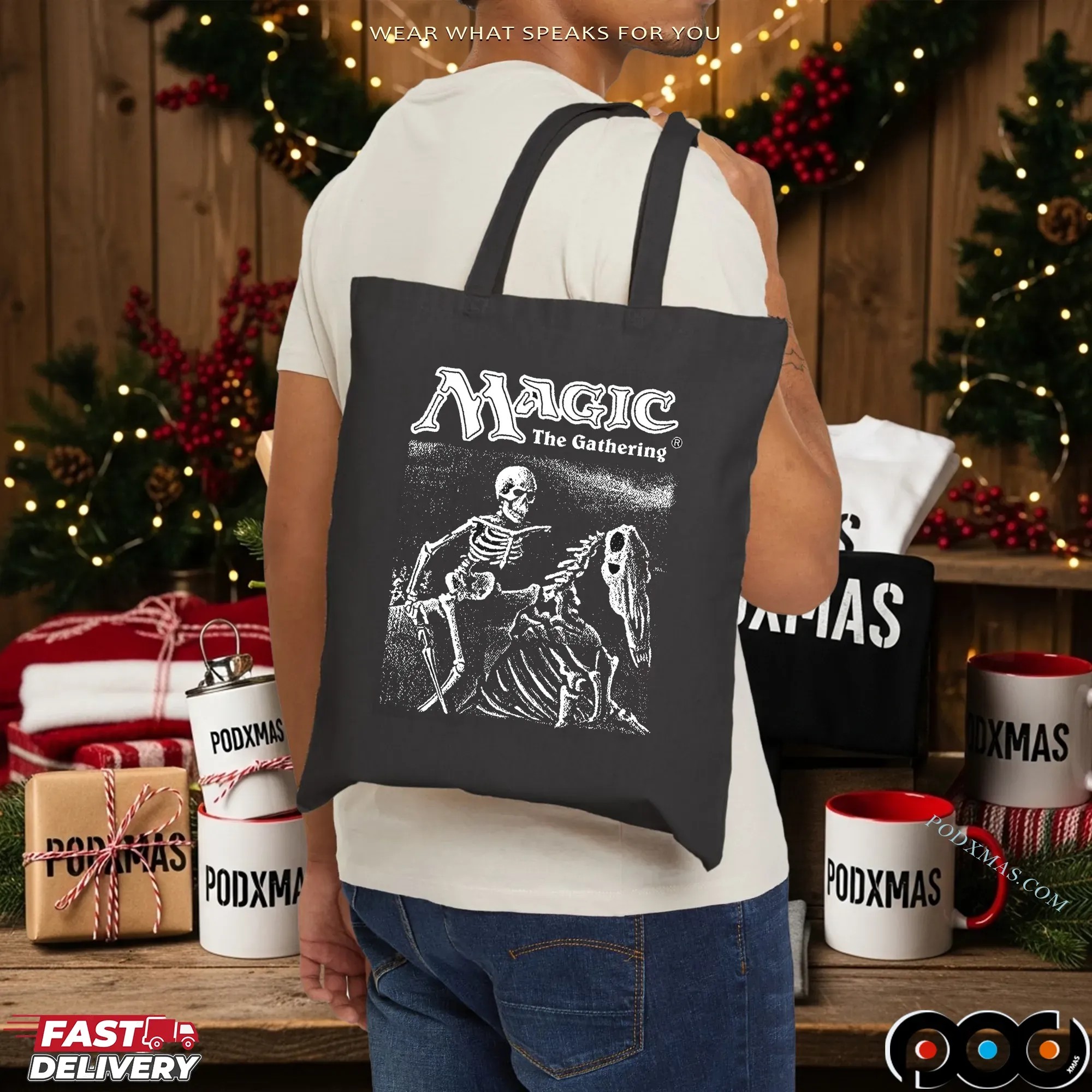Magic The Gathering Drudge Skeletons Halloween Graphic T Shirt