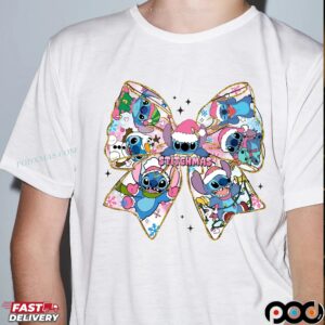 Magical Christmas Coquette Alien Brushstroke T Shirt