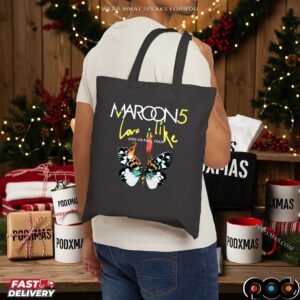 Marron5 Love Is Like Tour 2025 Us Fall Tour T Shirt