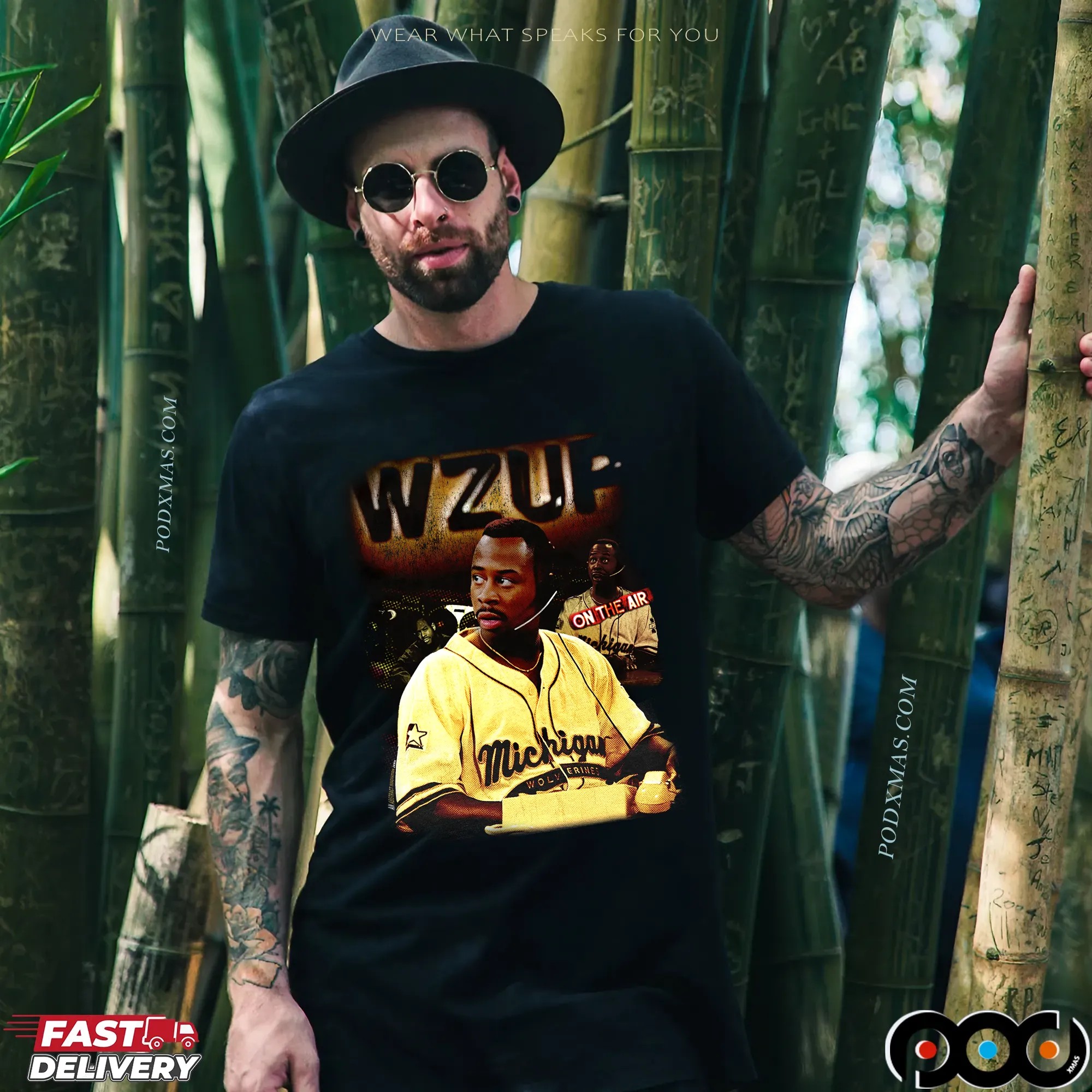Martin Lawrence One The Air DJ WZUP Host T Shirt