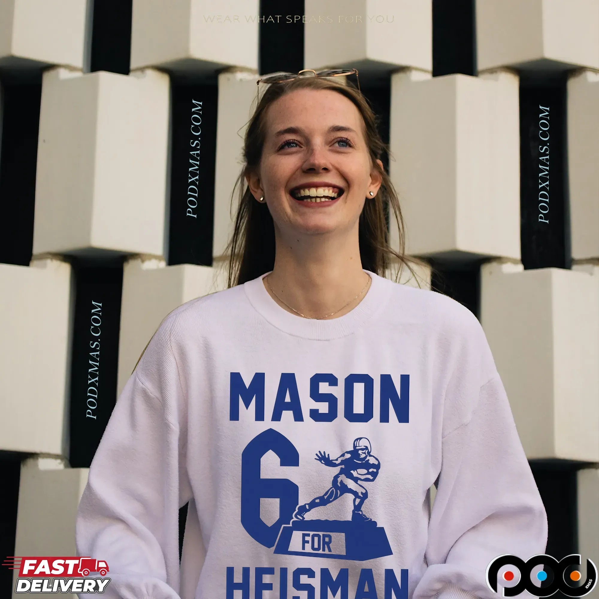 Mason 6 For Heisman Graphic T Shirt